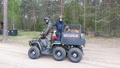 Sotilaspoliisin kyydissä
